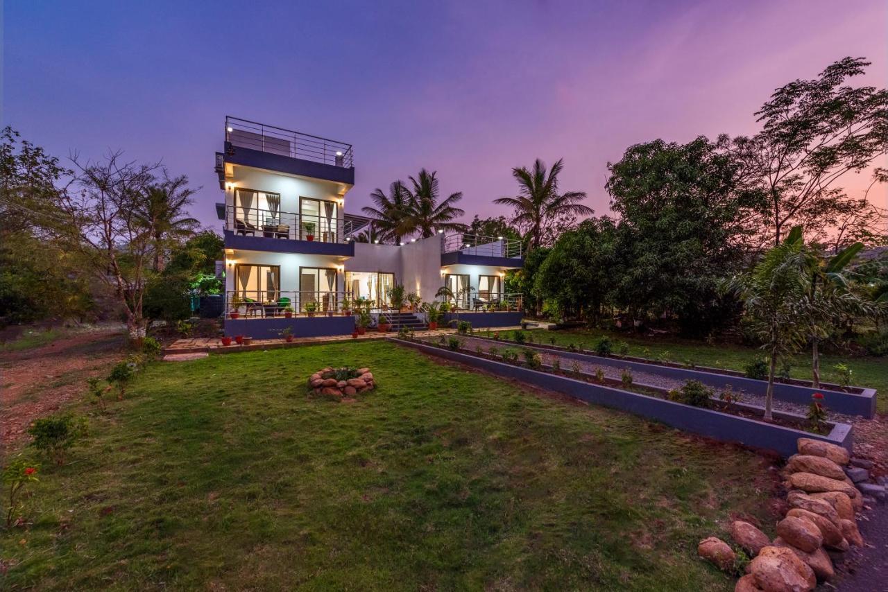 Saffronstays Lakeview Nivara - Farm Stay Villa With Private Pool Near Пуне Екстер'єр фото
